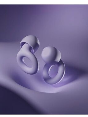 Loop Quiet 2 Noise Reducing Earplugs in Violet cottagecore